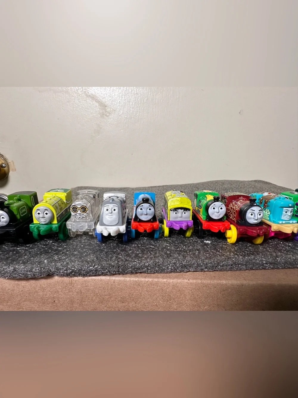 Thomas The Train & Friends Micro Trains Minis Lot  of 16 Retro Miniatures